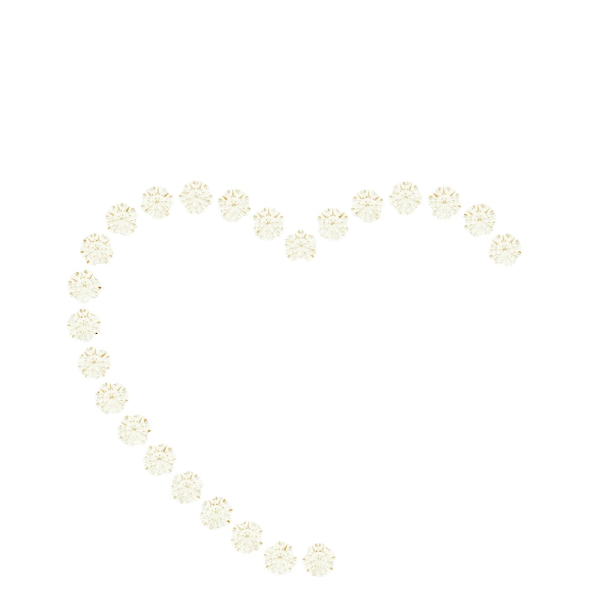 Accented Family Heart Pendant