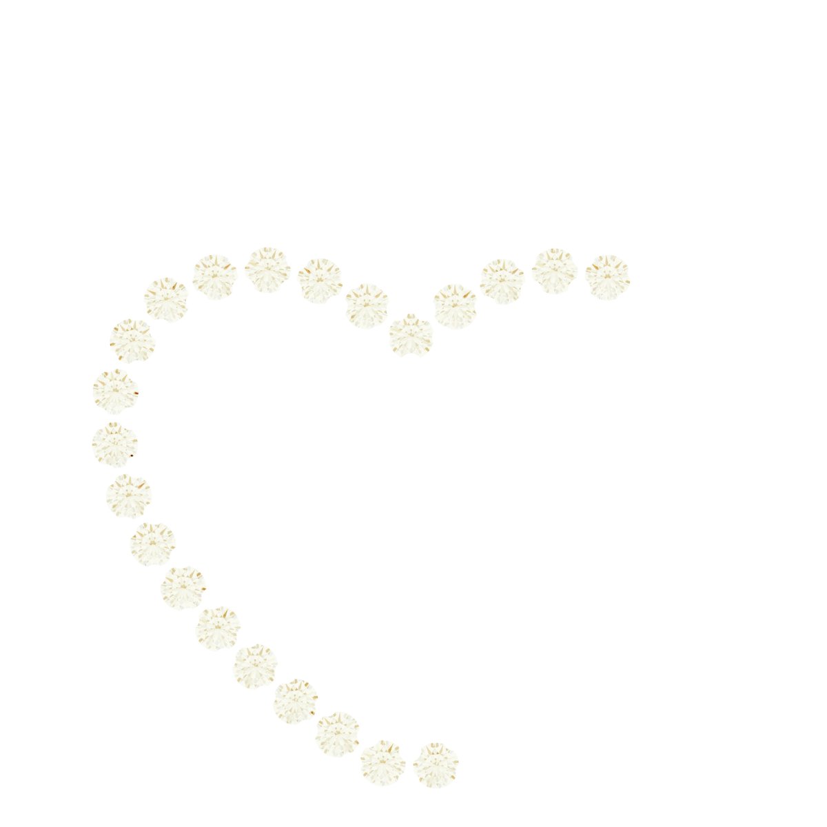 Accented Family Heart Pendant