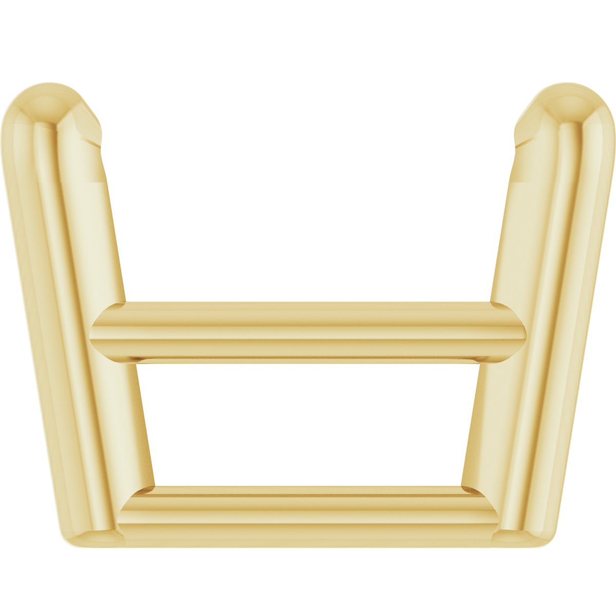 Square 4-Prong Ultra-Lightweight Basket Setting