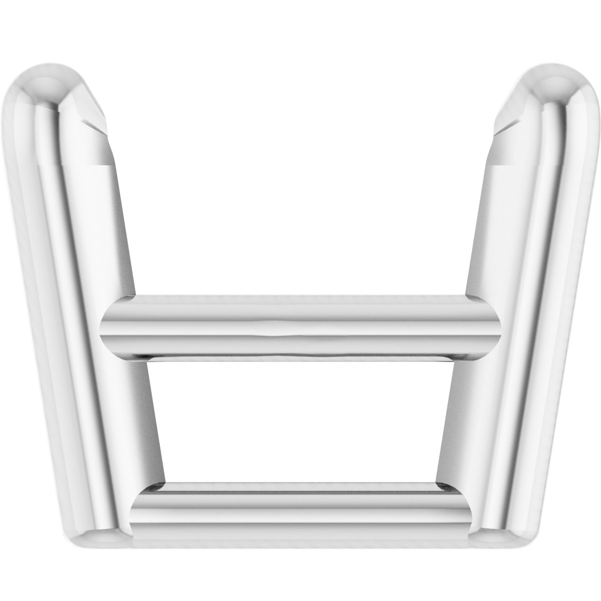 Square 4-Prong Ultra-Lightweight Basket Setting