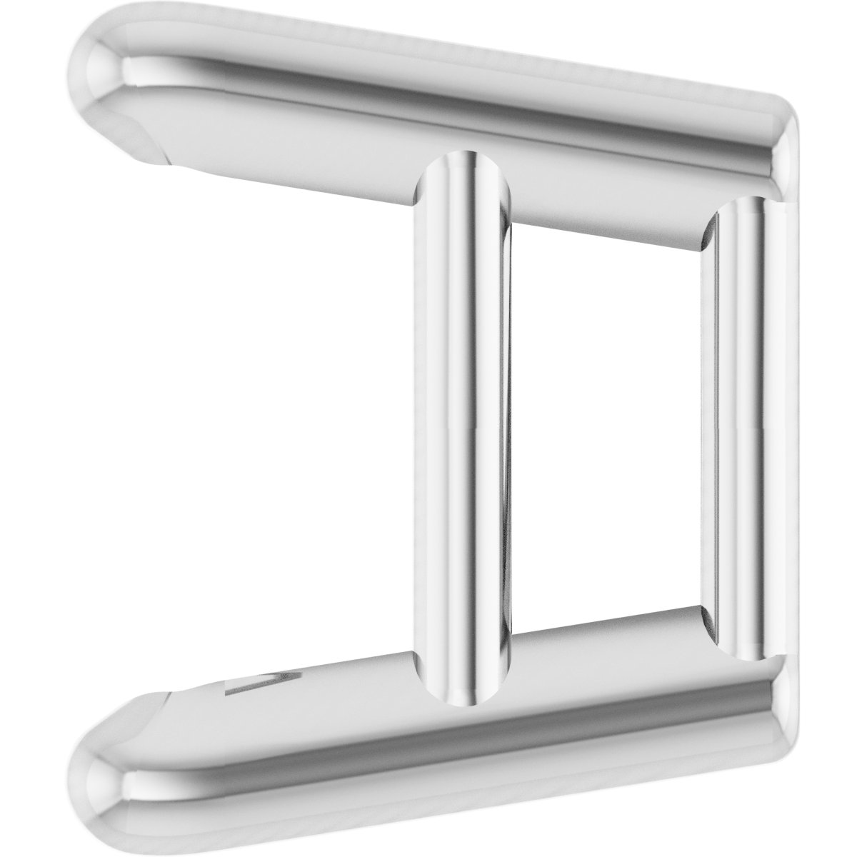Square 4-Prong Ultra-Lightweight Earring Setting