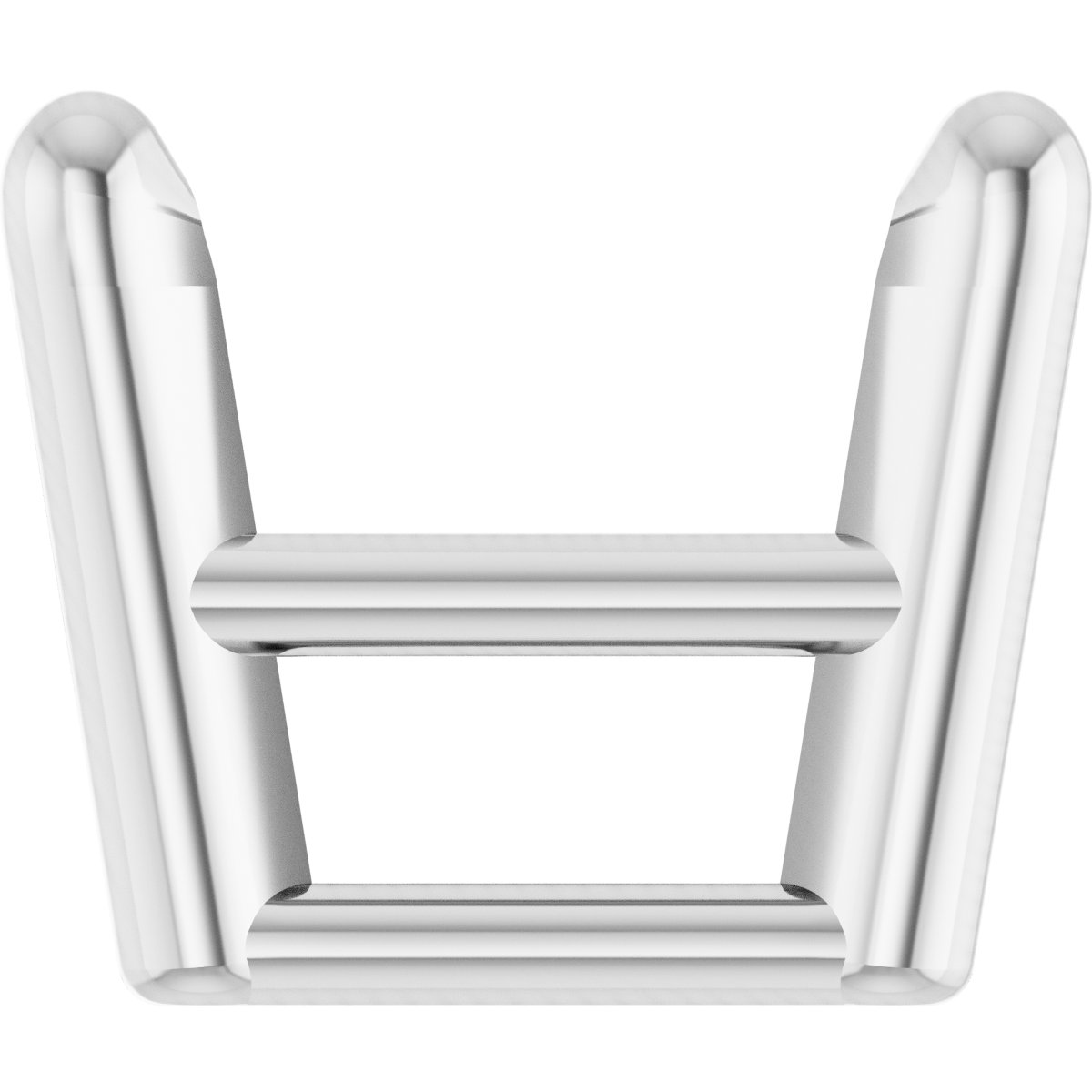 Square 4-Prong Ultra-Lightweight Basket Setting