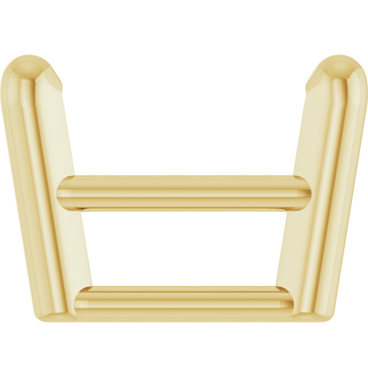 Square 4-Prong Ultra-Lightweight Basket Setting