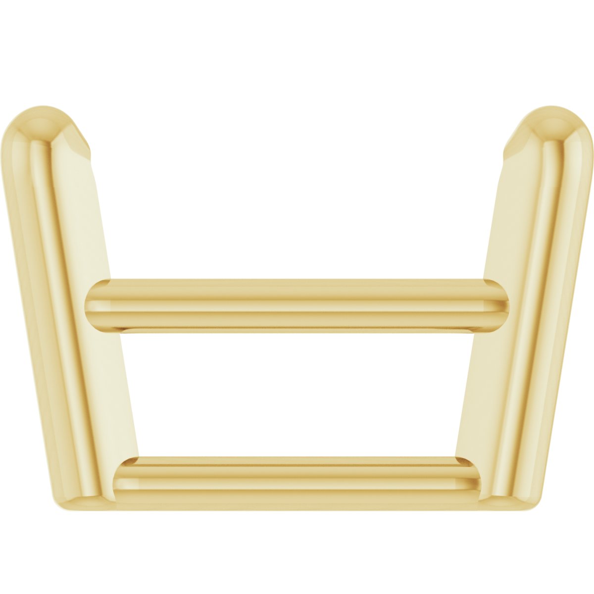 Square 4-Prong Ultra-Lightweight Basket Setting