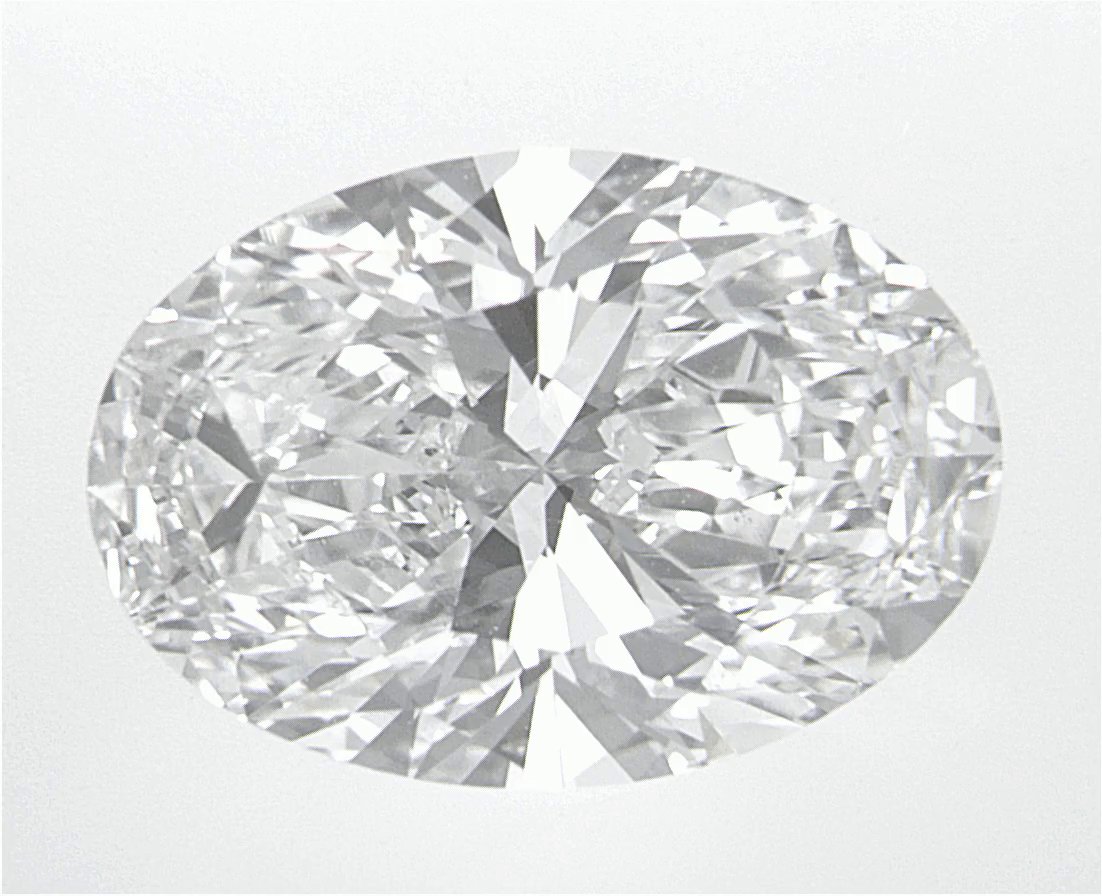 2.8 CT Oval Lab-Grown Diamond Surrey Vancouver Canada Langley Burnaby Richmond