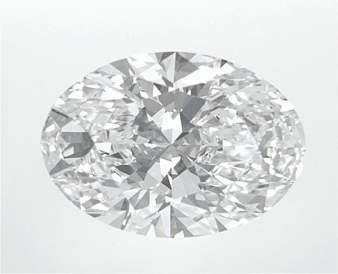 2.87 CT Oval Lab-Grown Diamond Surrey Vancouver Canada Langley Burnaby Richmond