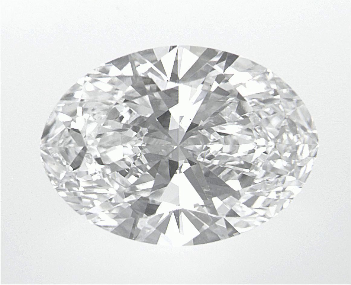 2.97 CT Oval Lab-Grown Diamond Surrey Vancouver Canada Langley Burnaby Richmond