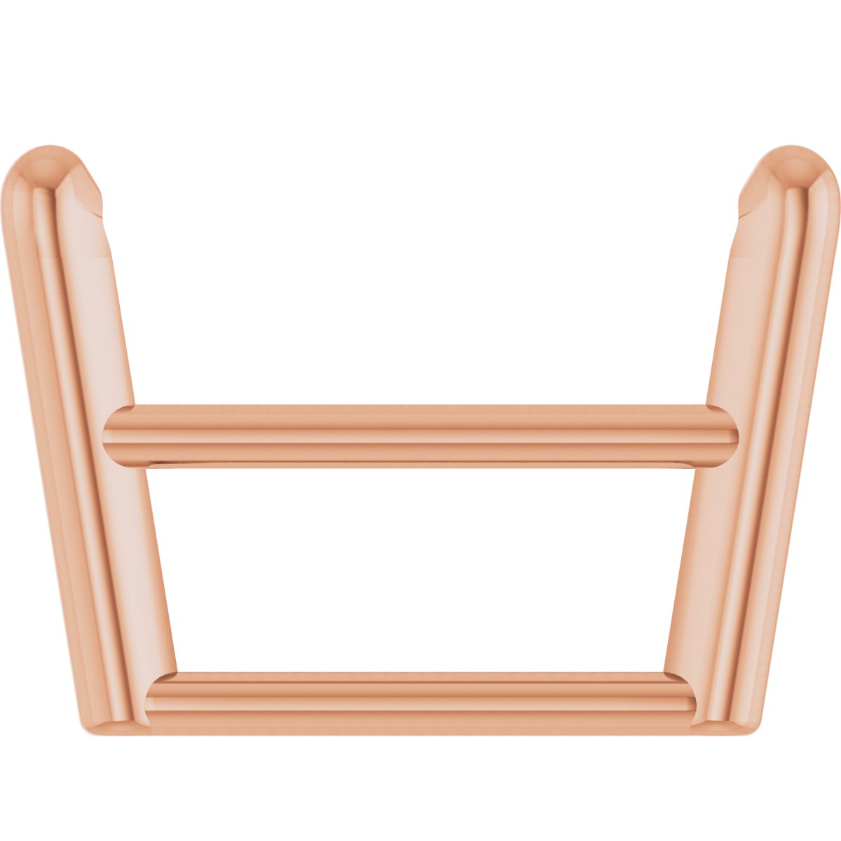 Square 4-Prong Ultra-Lightweight Basket Setting