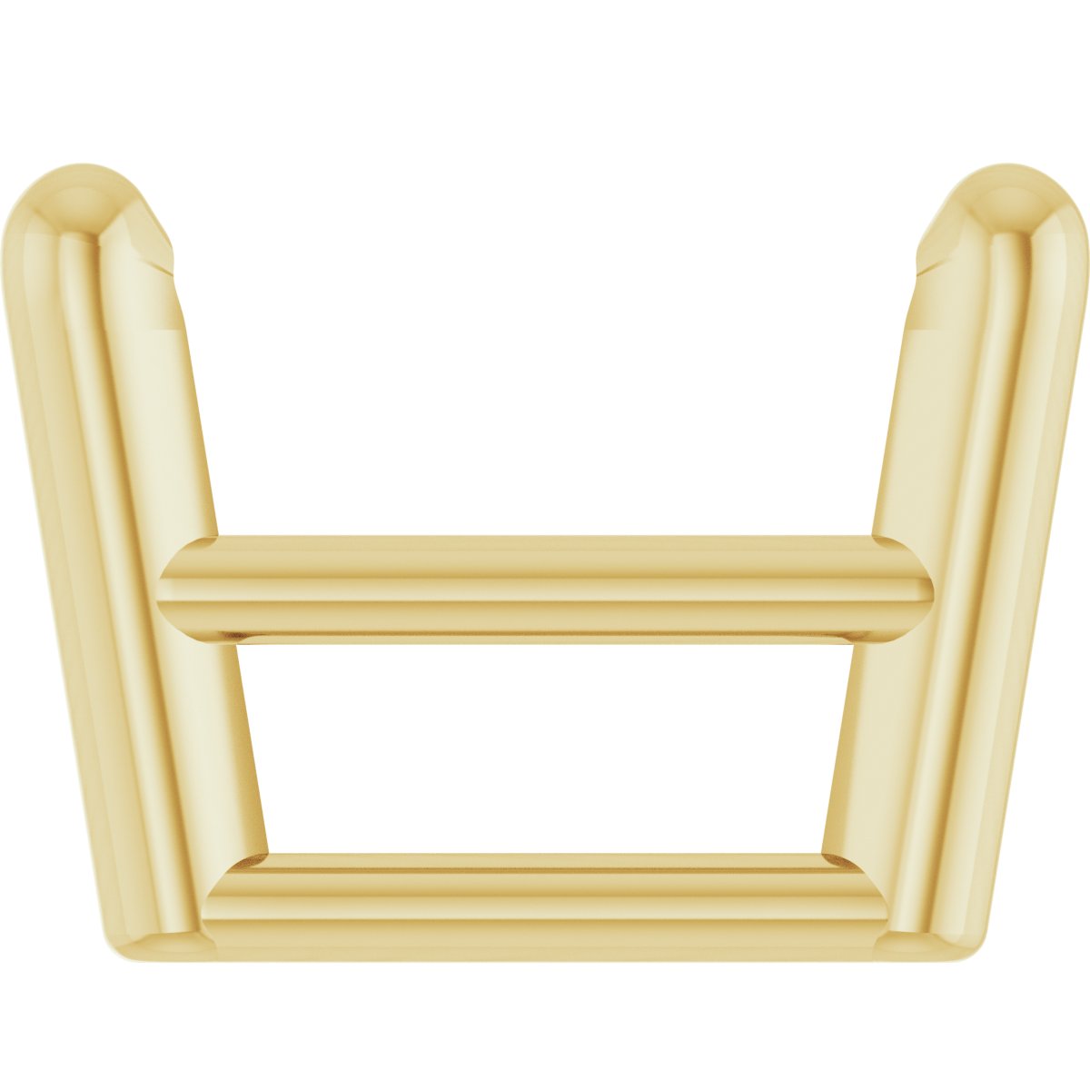 Square 4-Prong Ultra-Lightweight Basket Setting