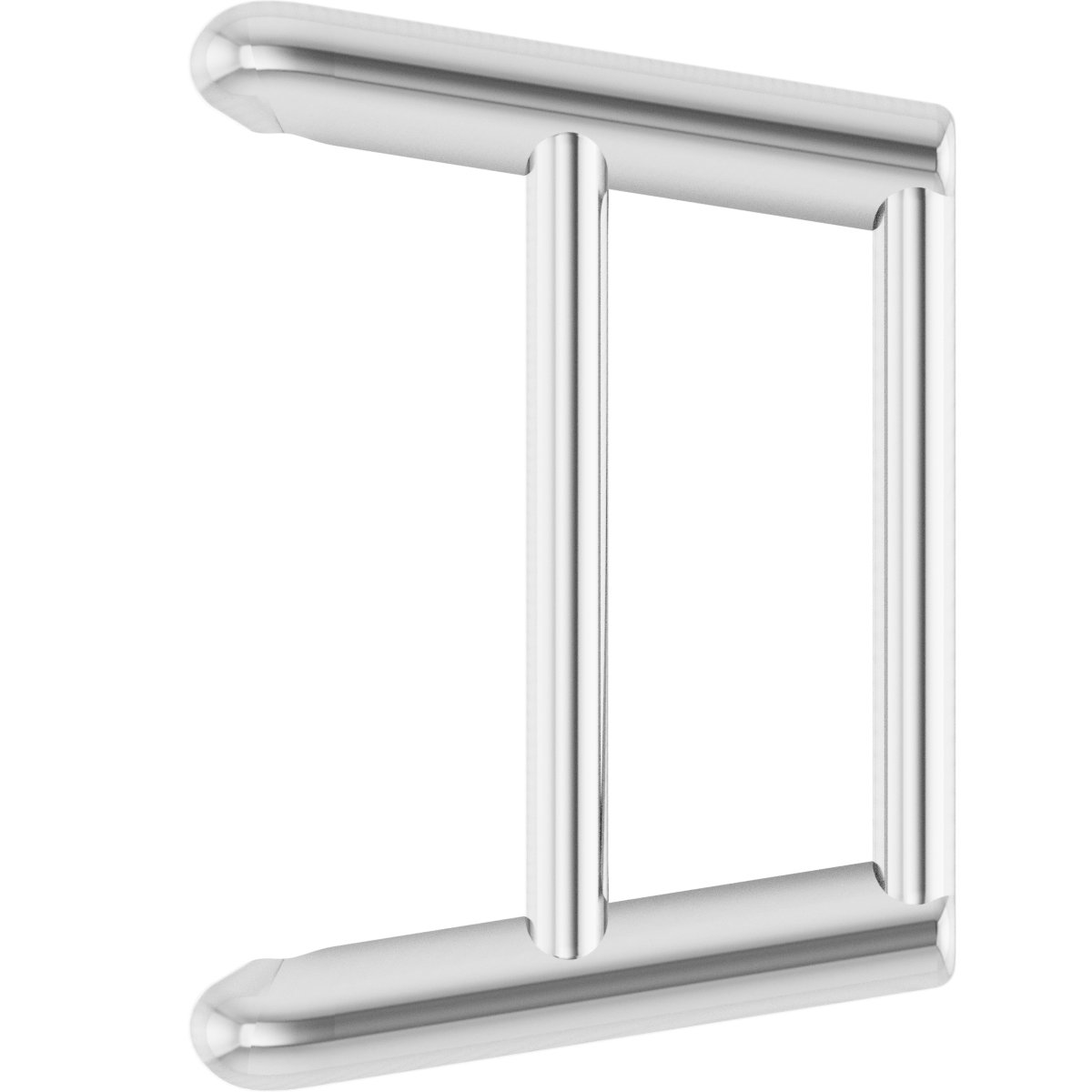 Square 4-Prong Ultra-Lightweight Earring Setting