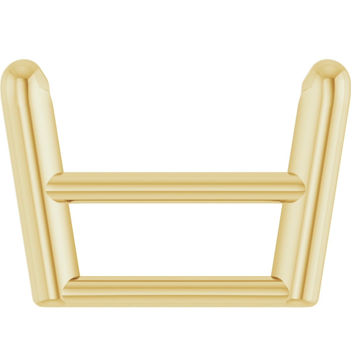 Square 4-Prong Ultra-Lightweight Basket Setting