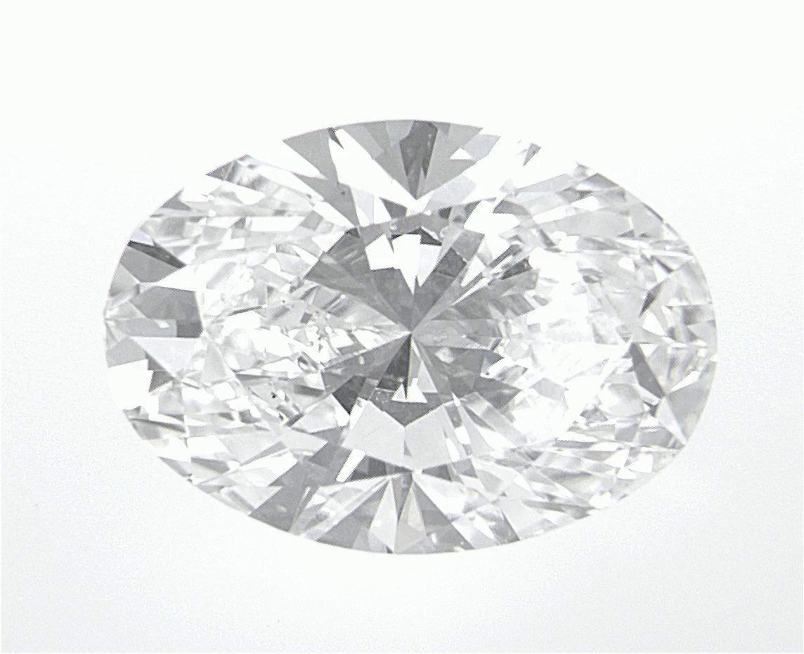 2.54 CT Oval Lab-Grown Diamond Surrey Vancouver Canada Langley Burnaby Richmond