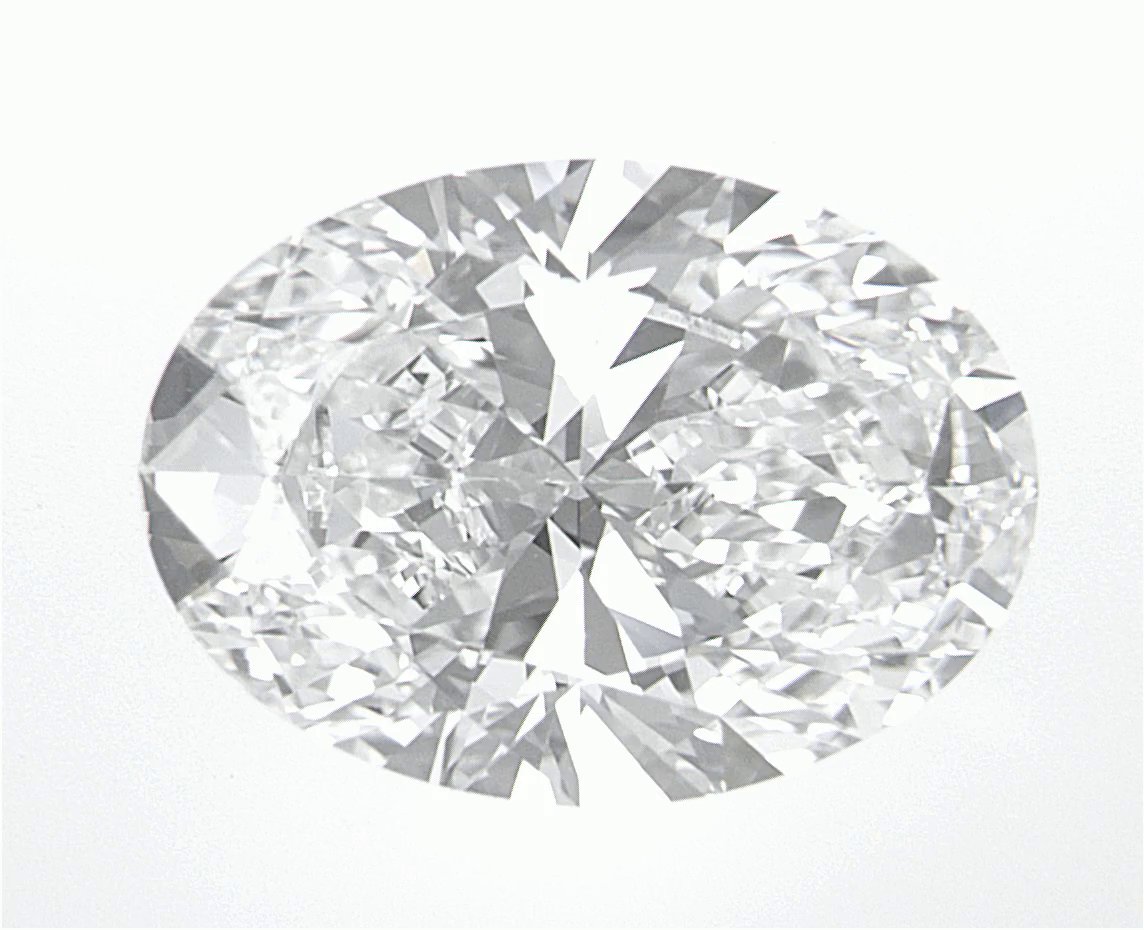 3.01 CT Oval Lab-Grown Diamond Surrey Vancouver Canada Langley Burnaby Richmond