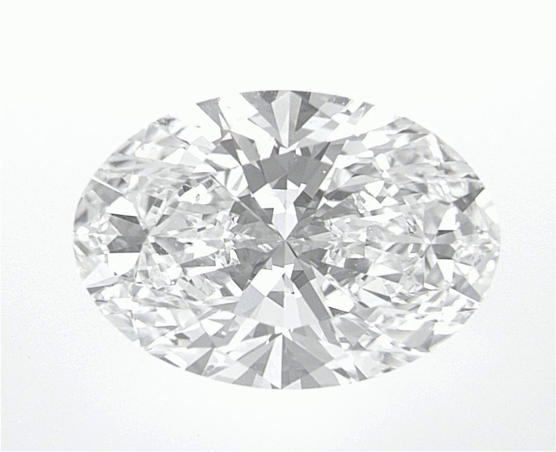 2.56 CT Oval Lab-Grown Diamond Surrey Vancouver Canada Langley Burnaby Richmond