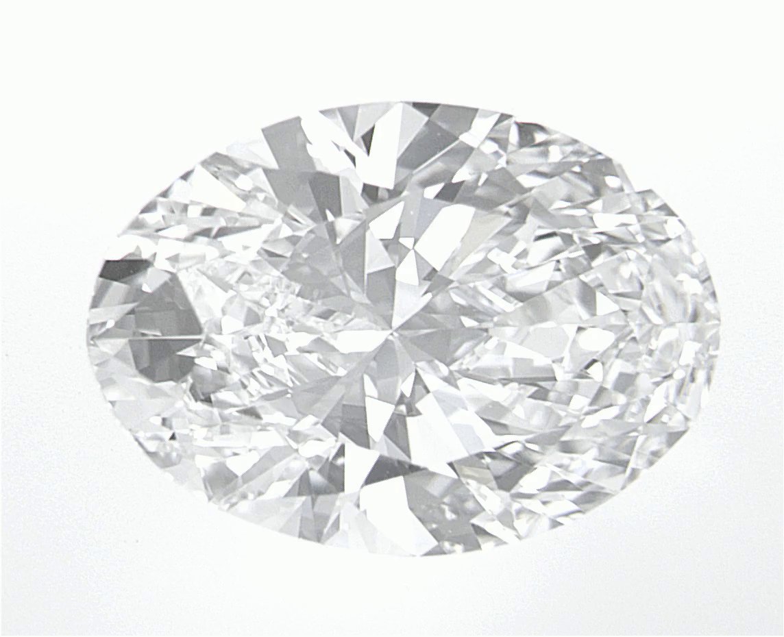 3.05 CT Oval Lab-Grown Diamond Surrey Vancouver Canada Langley Burnaby Richmond