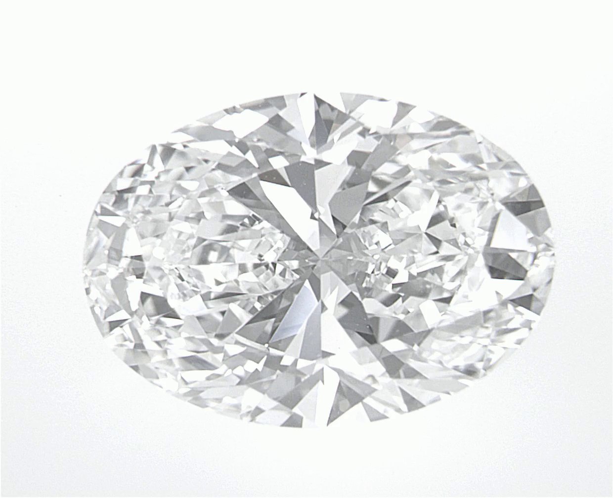 3.46 CT Oval Lab-Grown Diamond Surrey Vancouver Canada Langley Burnaby Richmond