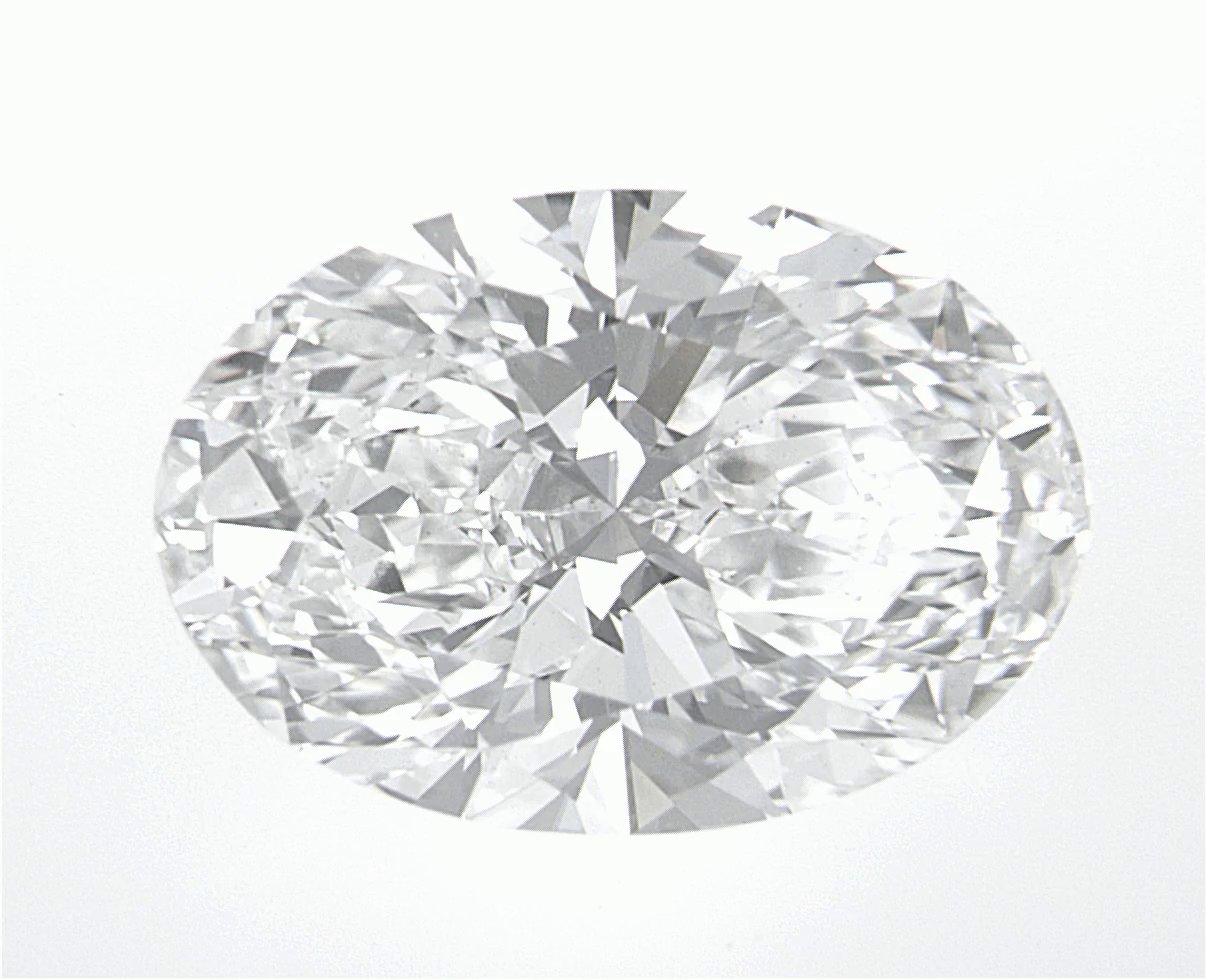 3.03 CT Oval Lab-Grown Diamond Surrey Vancouver Canada Langley Burnaby Richmond