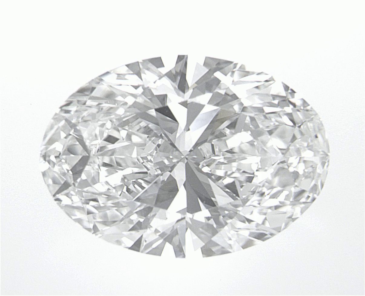 3.2 CT Oval Lab-Grown Diamond Surrey Vancouver Canada Langley Burnaby Richmond