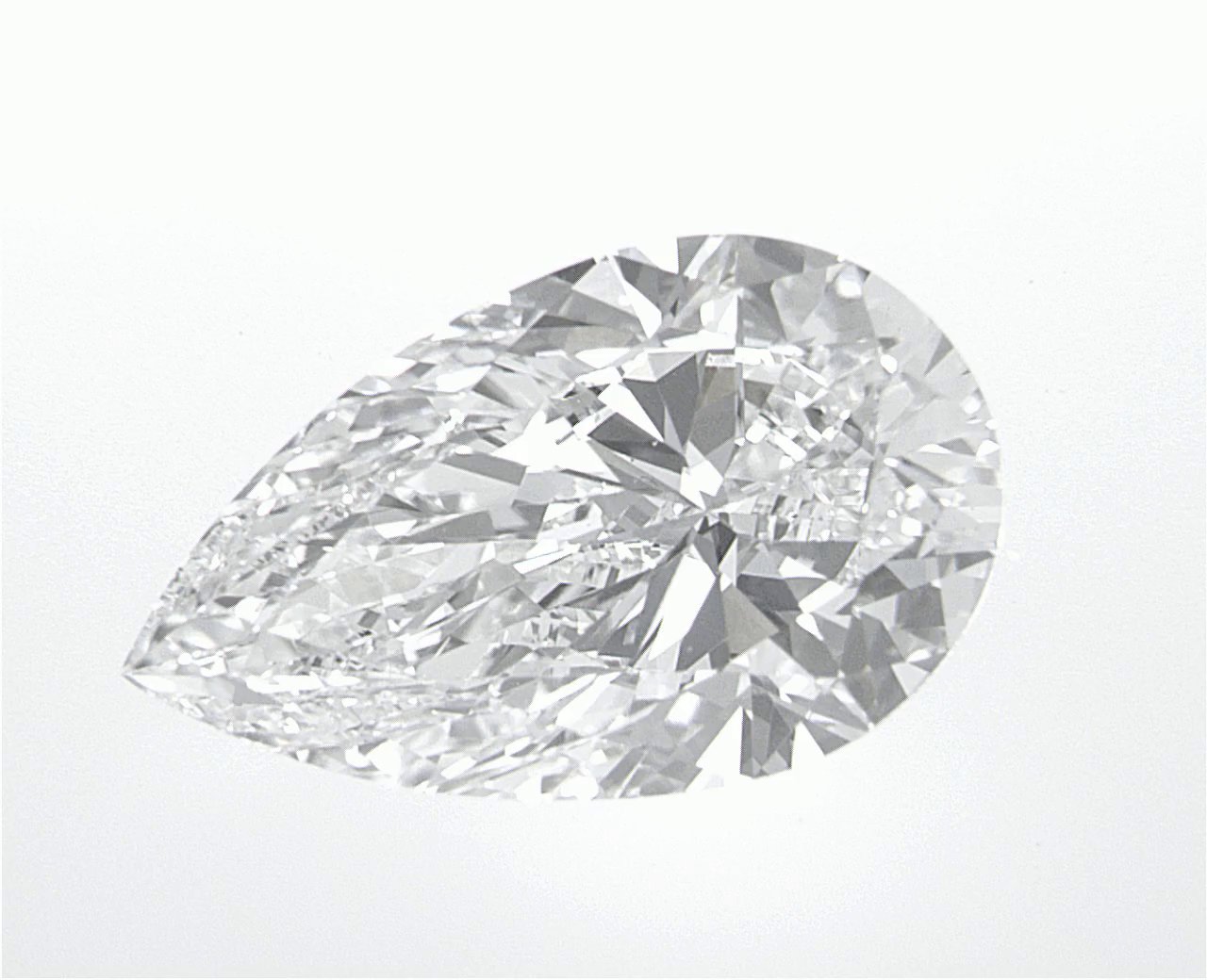 2.77 CT Pear Lab-Grown Diamond Surrey Vancouver Canada Langley Burnaby Richmond