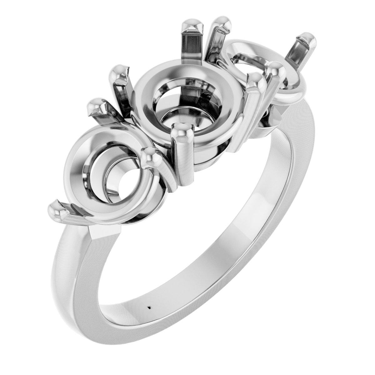 Three-Stone Engagement Ring
