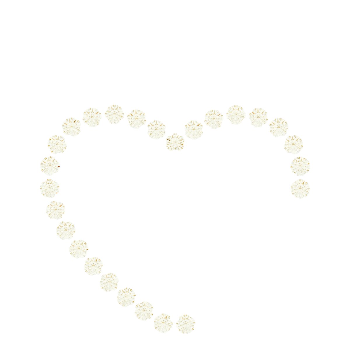 Accented Family Heart Pendant