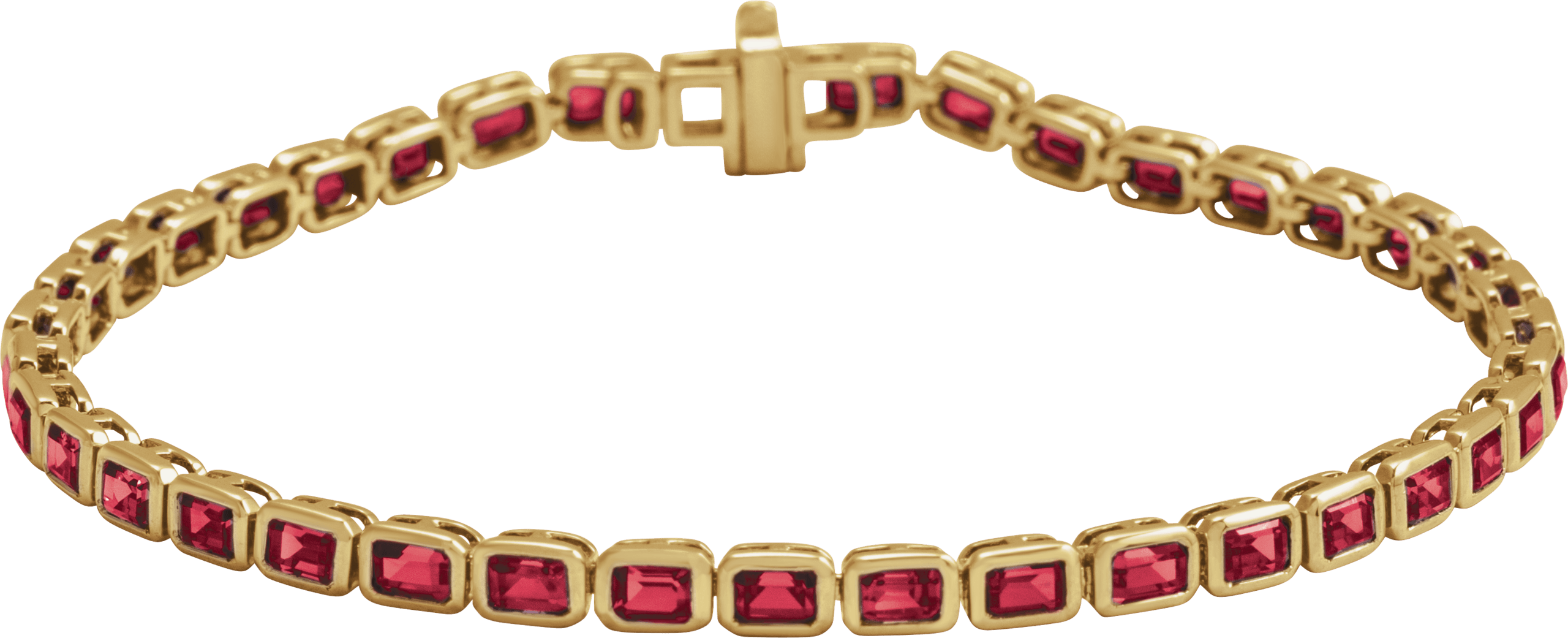 ruby tennis bracelet