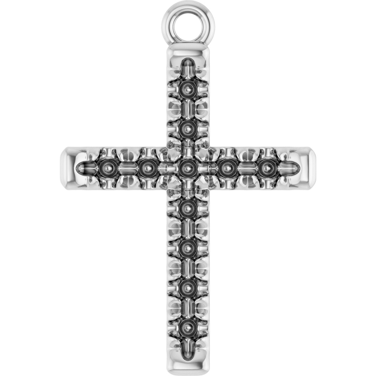 Accented Cross Dangle