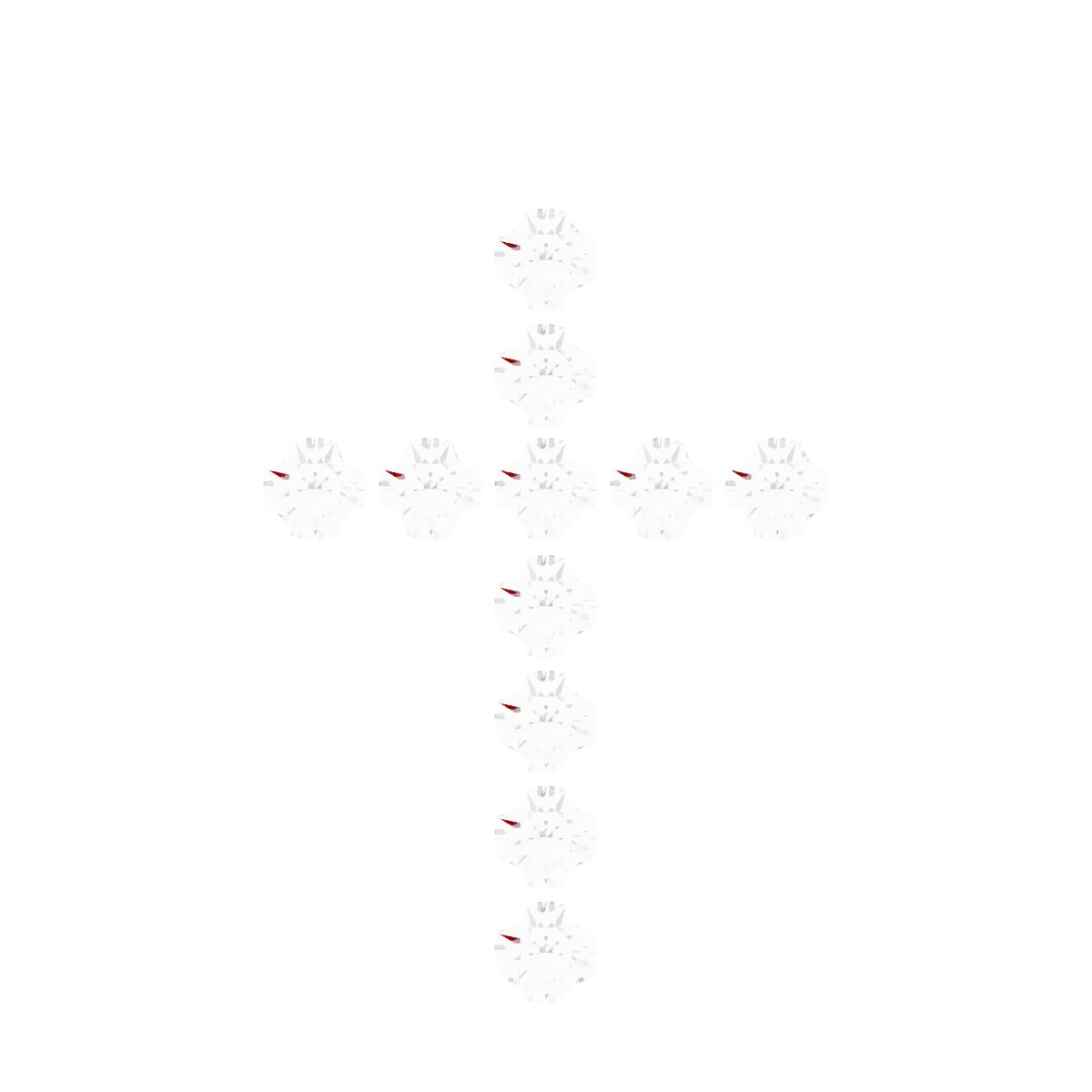 Accented Cross Dangle