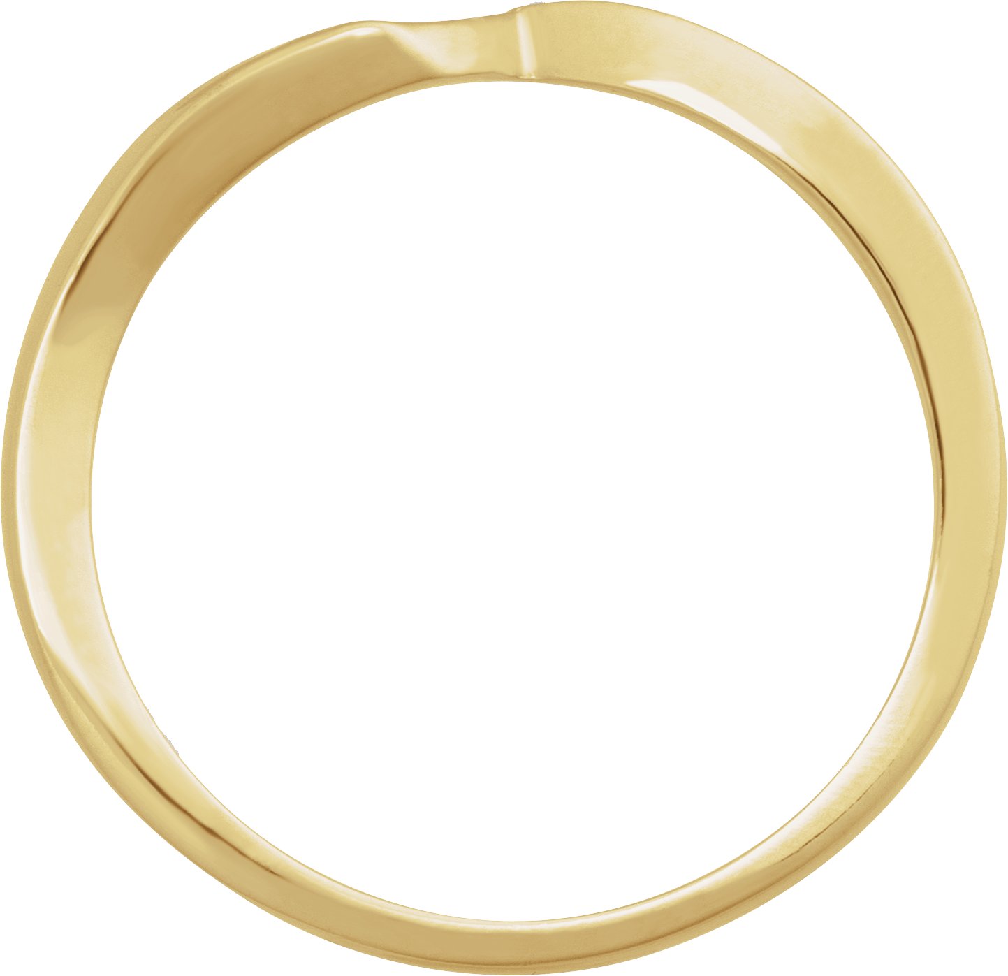14K Yellow Ladies Band-2
