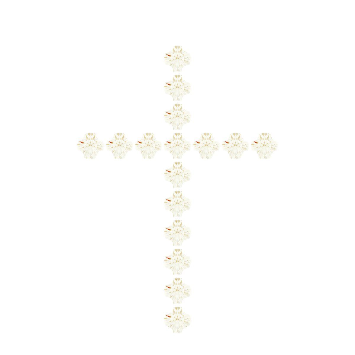 Accented Cross Dangle