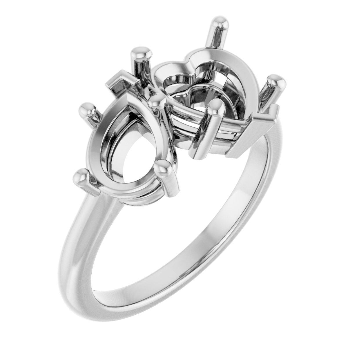 Two-Stone Engagement Ring