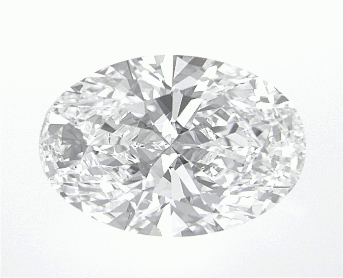 2.68 CT Oval Lab-Grown Diamond Surrey Vancouver Canada Langley Burnaby Richmond