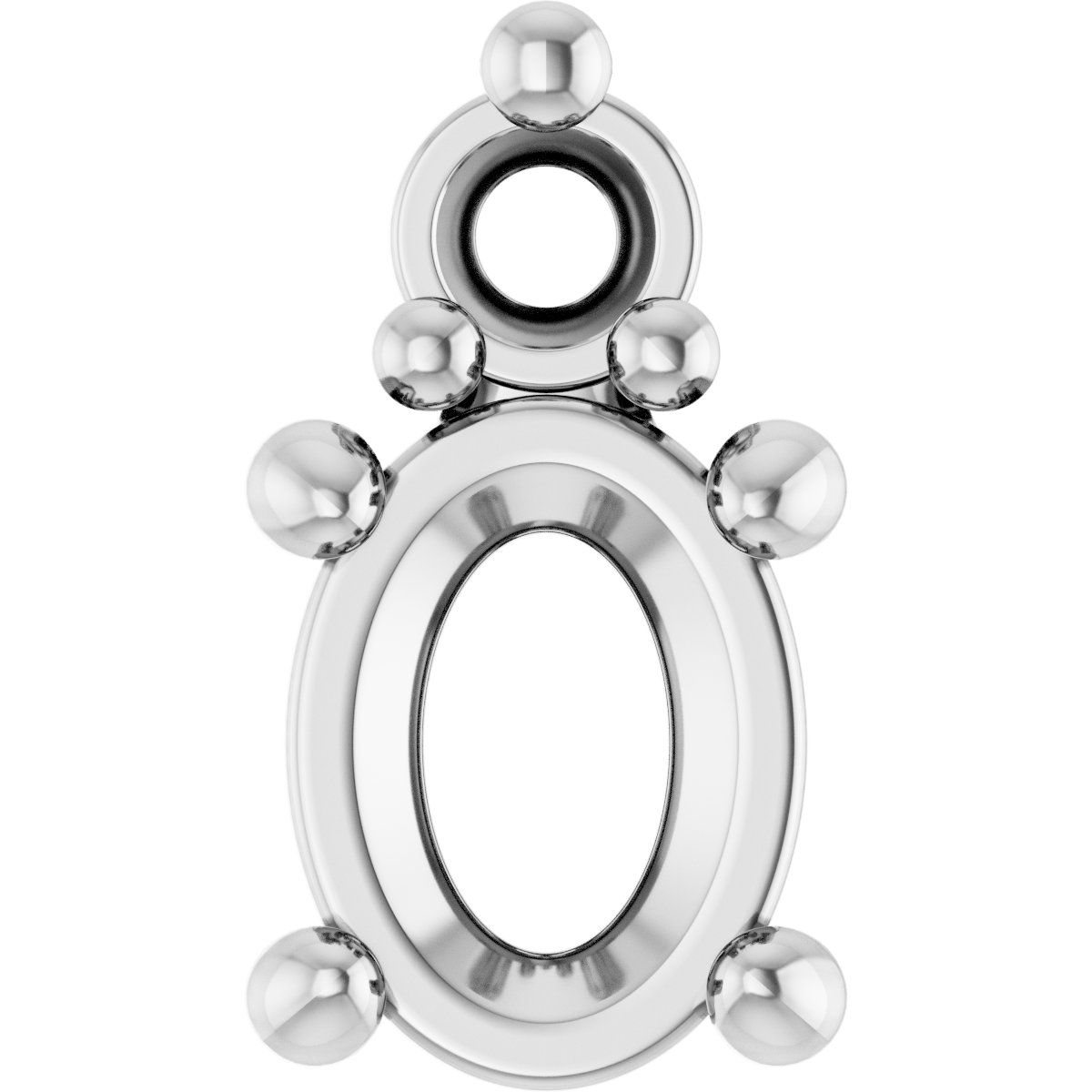 14k White Gold