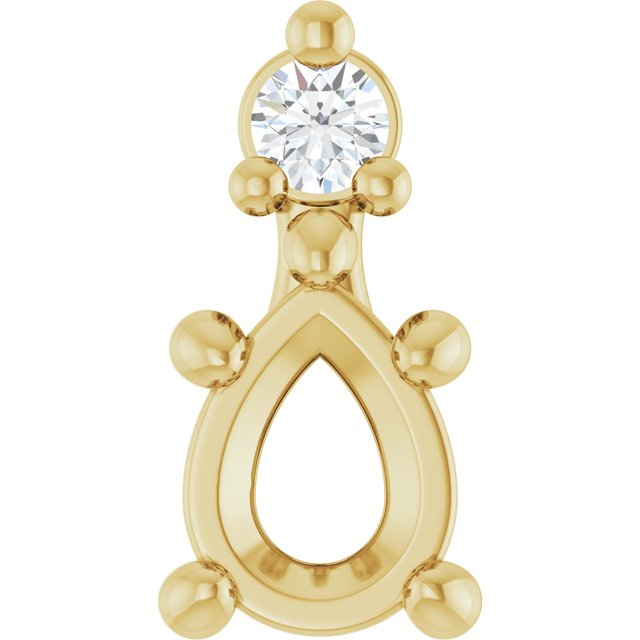 14k Yellow Gold