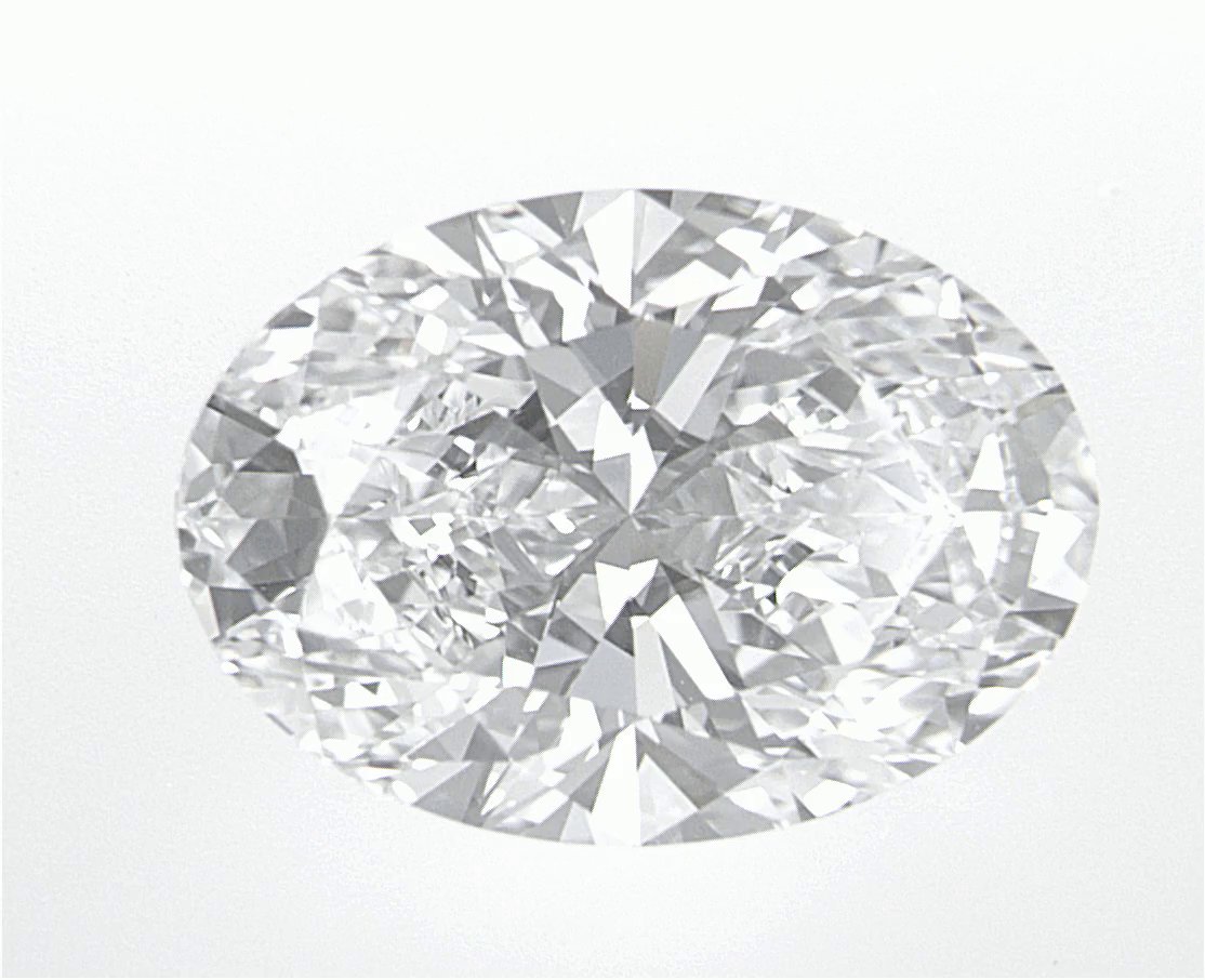 2.54 CT Oval Lab-Grown Diamond Surrey Vancouver Canada Langley Burnaby Richmond