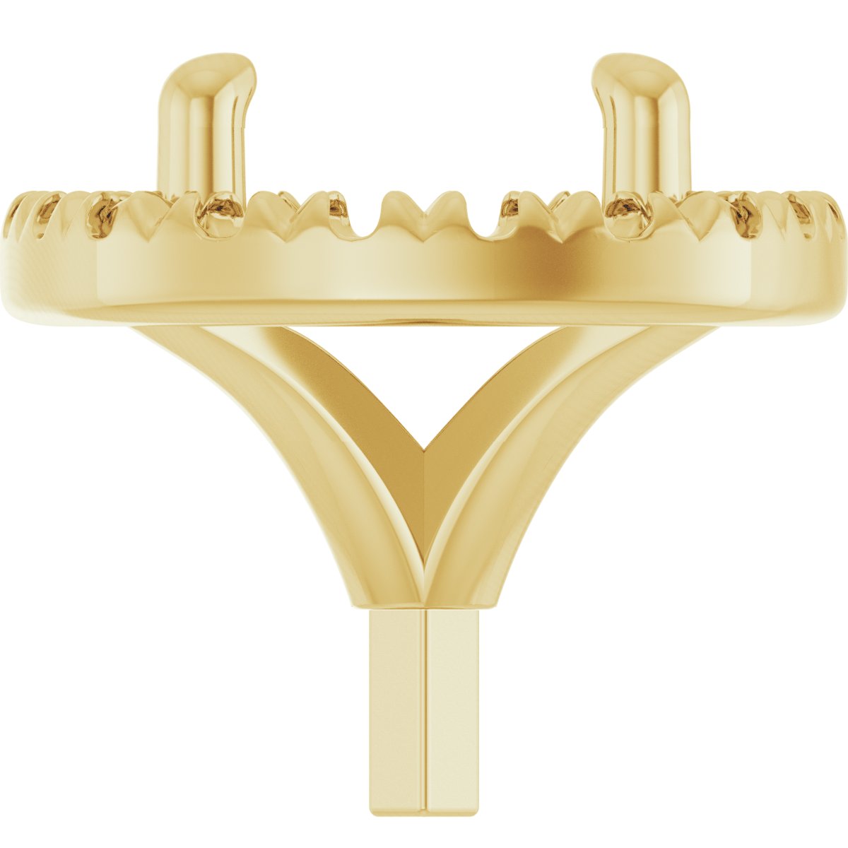 Round 4-Prong Halo-Style Peg Setting