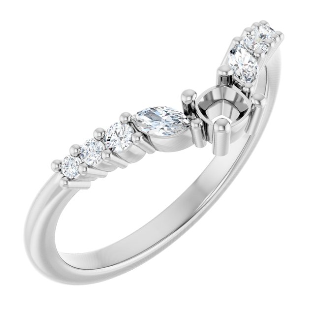 14k White Gold