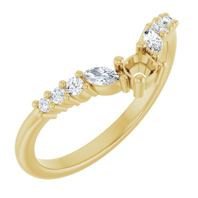 14k Yellow Gold