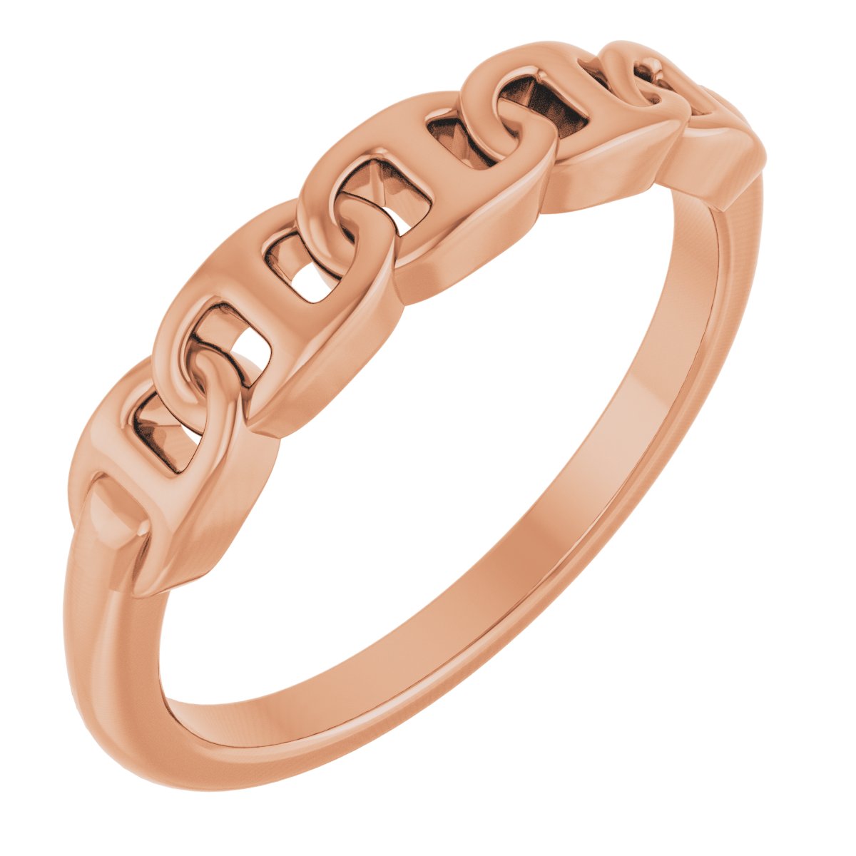 Anchor Chain Link Ring