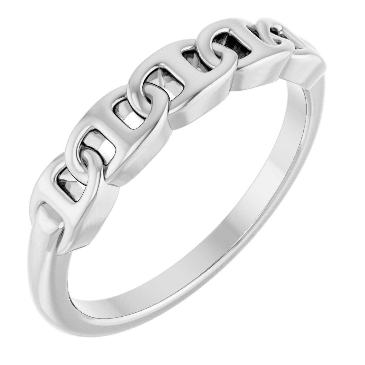 Anchor Chain Link Ring