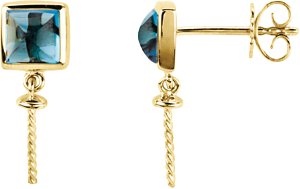 Accented Pearl Earrings