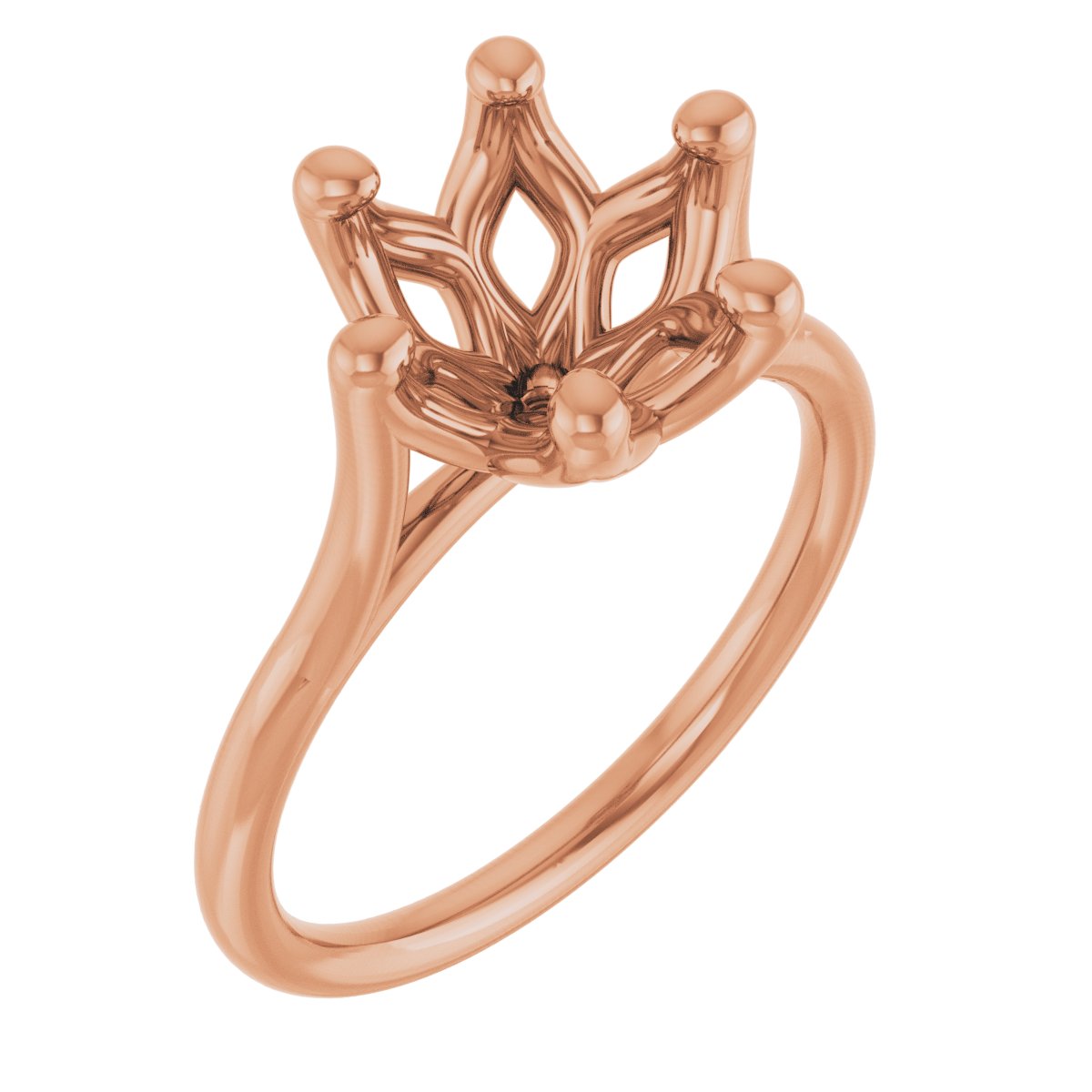 Cathedral-Style Solitaire Engagement Ring