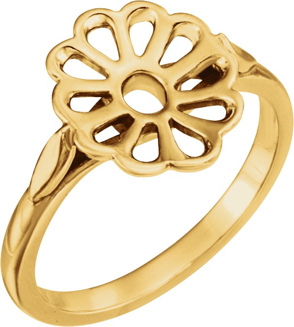 14k Yellow Gold