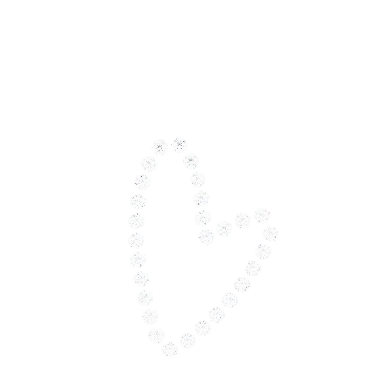 14k White Gold