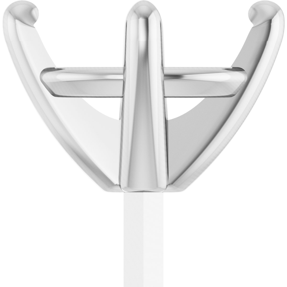 Oval 4-Prong Peg Setting