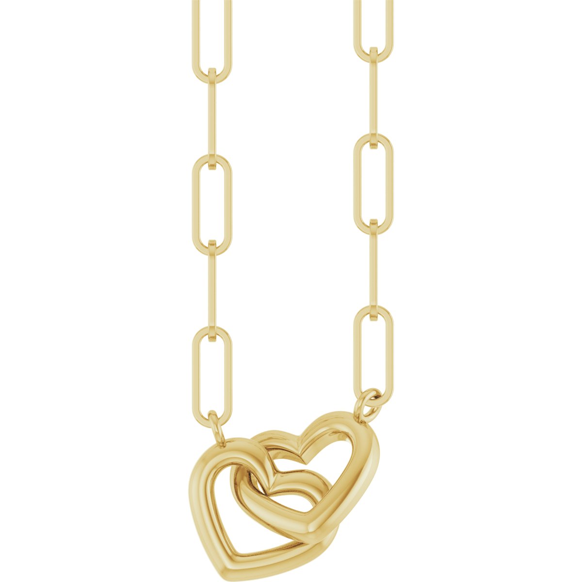Interlocking Hearts Necklace