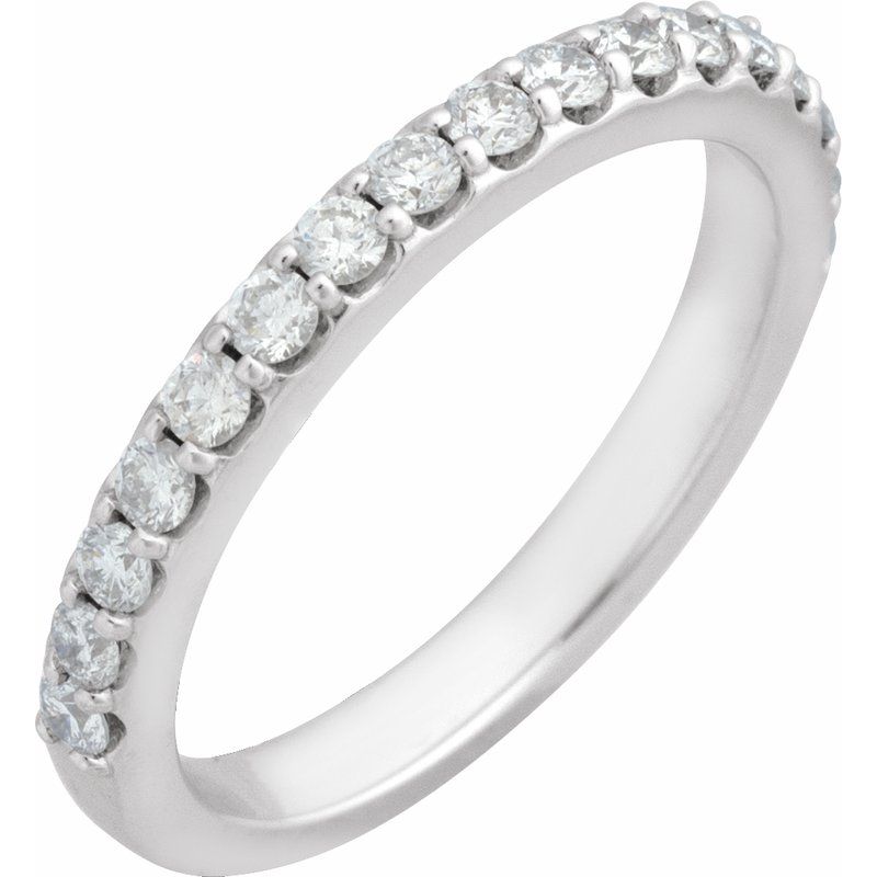 Accented Cathedral Engagement Ring or Band