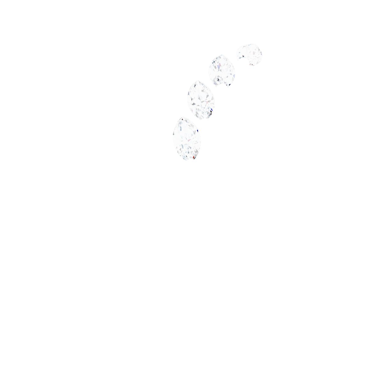 14k White Gold