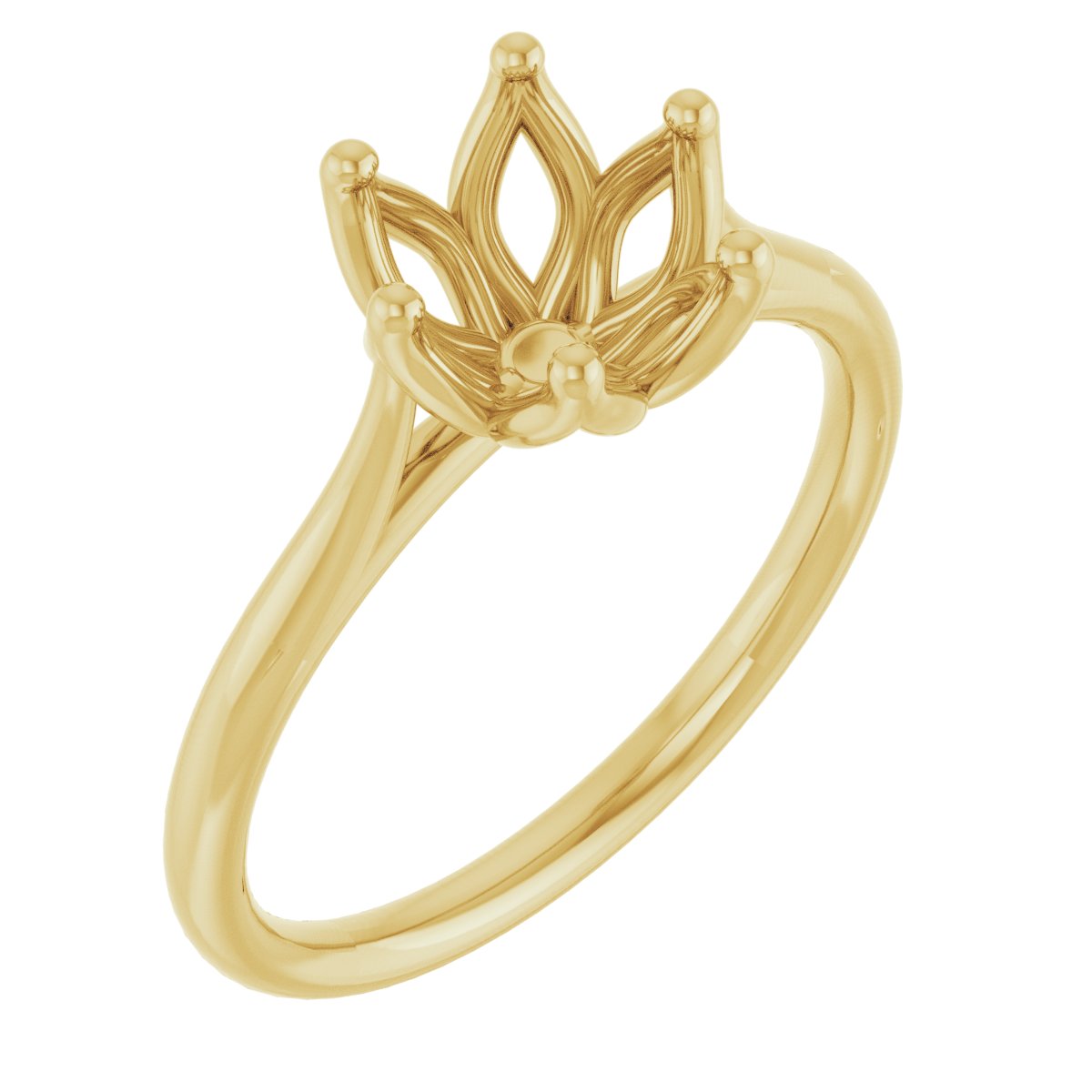 Cathedral-Style Solitaire Engagement Ring