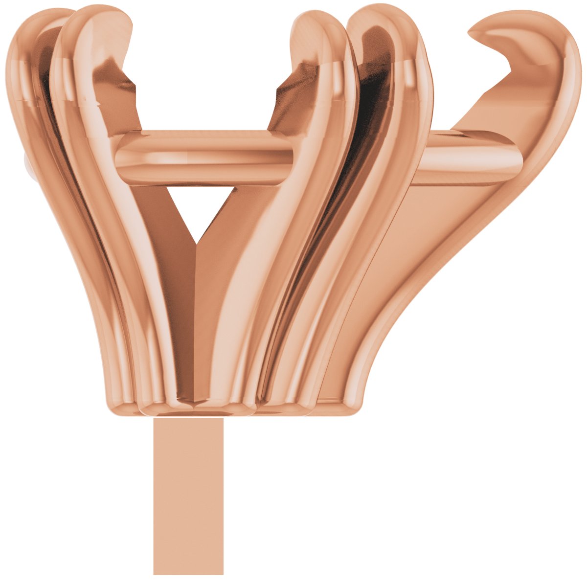 Pre-Notched Double-Claw Peg Setting
